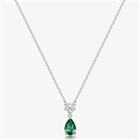 Halskette Brosway Dame FANCY LIFE GREEN in Silber Zirconia FLG109 - FLG109